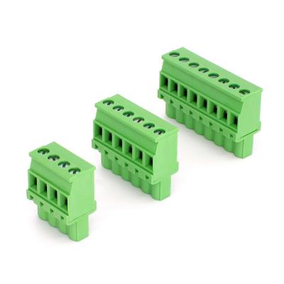 China YC020-508 Electrical Hot Sale 5.08 Item Flange Pitch 2~24 Screw Pluggable PCB Mount Terminal Blocks YC020-508 zu verkaufen