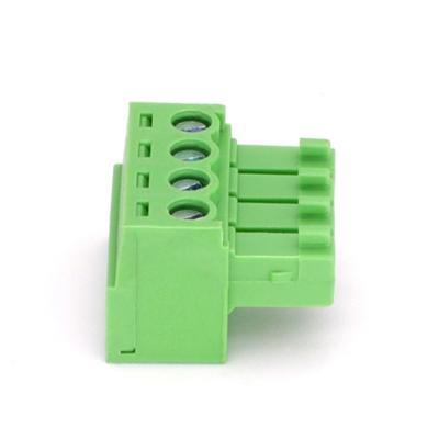 China Electrical Device Autamation Equipment 3.50mm Pitch 4 Way YC420-350 Low Voltage Electrical Terminal Block , PCB Cable Connector for sale