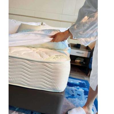 China Fitted Hypoallergenic Bed Bug Puncture Protector Mattress Cover Cotton Mattress Protector Prevent Bed Mat for sale