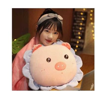 China Colorful Soft Floor Folded Mat Home Decoration Flower Cushion Children Doll Pillow for sale