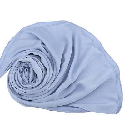 China LONG solid color mesh satin scarf women hijab women muslim hijab tank top satin scarf simple solid color scarf for sale