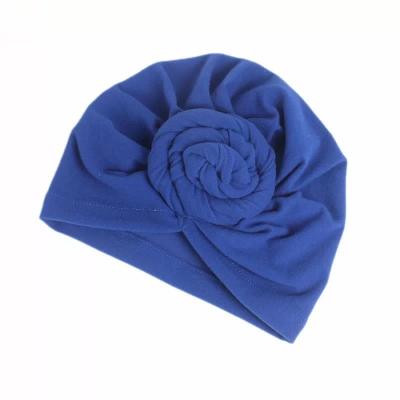 China Elastic high quality african turban hats hijab knot top headwrap women pre tied muslim hijab turban chemo hats headwrap for sale