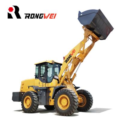 China Building Material Shops New Design Compact Loader 3 Ton Front End Loader Wheel Loader Price for sale