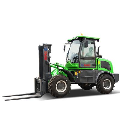 China Advertising company direct small portable quality factory good quality diesel off-road forklift 3 tons of small for sale