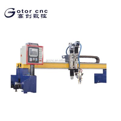 China Industrial Metal Cutting Gantry CNC Plasma Cutter Flame for sale