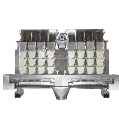 China Fresh Food Semi Manual Linear Weigher Weighing Meat Fresh Food Weigher for sale