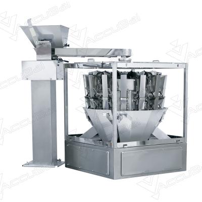 China High Speed ​​Mini Small Food Mix 10 14 Weigher 0.1l Weigher Tea Head Packaging Machine for sale