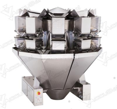 China Food Wholesale Price Combination Weigher Multihead Weigher With Ice Cube Fruit Packing Machine for sale