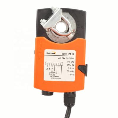 China SW0069 Modern Proportional Modulation Control Nm Electric HVAC Actuator Motorized for sale