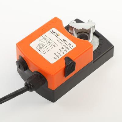 China Small Modern Rotary Actuator SW0044 Electric Actuator On Off Valve 24V Motorization Of Air Shock Absorbers With Emergency Control Function 6NM for sale