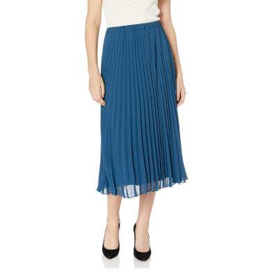 China Miyake anti-static pleated skirt circle skirt velvet fabric skirt set best selling monsoon for sale