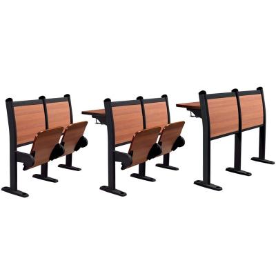 China Double College Furniture Classroom Chair Desk College Student Desk And Chairs en venta