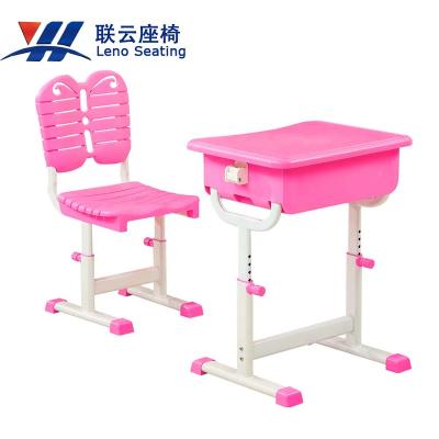 Cina Education School Classroom Chair Desk Students Desk And Chair Sets For Middle School in vendita