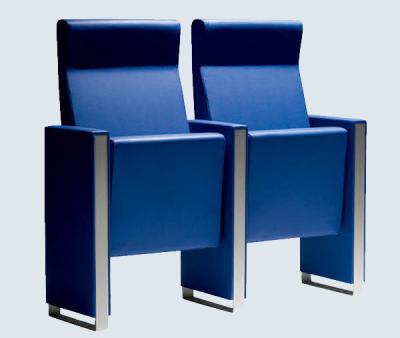 Chine Metal Theater Cinema Chairs With Writing Pad School Conference Lecture Auditorium Hall Chair à vendre