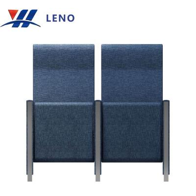 China Metal College Theater Cinema Chairs Steel Leg University Training Room Folding Theater Seats en venta