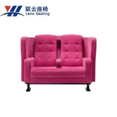 中国 Blue Sofa Electric Recliner Sofa Home Theatre Cinema Leather Sofa 販売のため