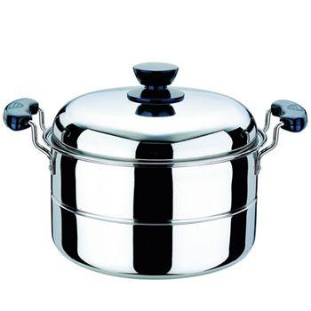 China Sustainable Single-Layer Energy-Saving Stainless Steel Steamer Pot for sale