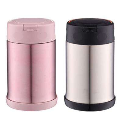 China 350ml 500ml OEM Durable Colored Double Wall Stainless Steel Vacuum Insulated Bento Food Jar Vacuum Flasks Thermoses for sale