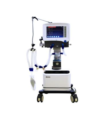 China Adult Pediatric Neonatal ICU Hospital ICU System Breathing Ventilator With Air Compressor for sale