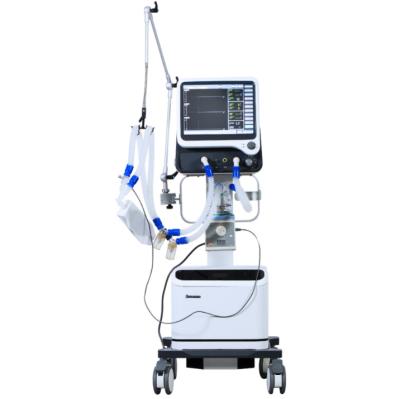 China ICU Emergency Treatment S1100B Medical Machine Breathing Ventilator With Air Compressor for sale