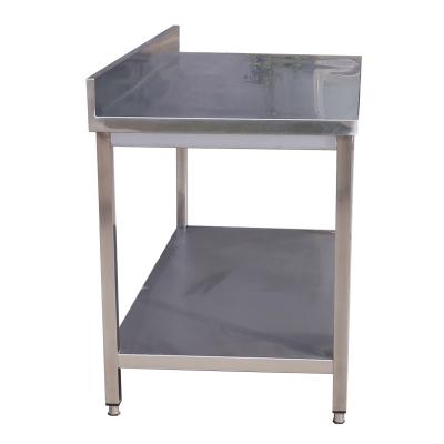 China Modern kitchen table/stainless steel restaurant factory price desgin work table for sale