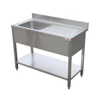 China With Free Faucet Restaurant Stainless Steel Hot Selling Commercial Kitchen Sink for sale