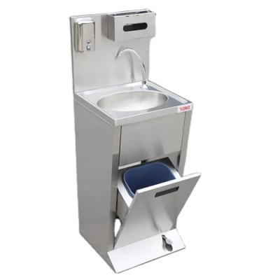 China With Faucet Medical Custom Foot Operated Hand Lavatory Sink For High Quality for sale