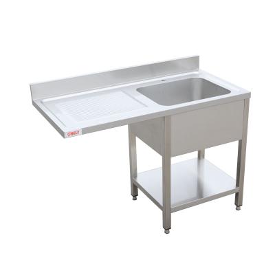 China With Faucet Commercial Restaurant Custom Single Bowl Stainless Steel Kitchen Sink for sale