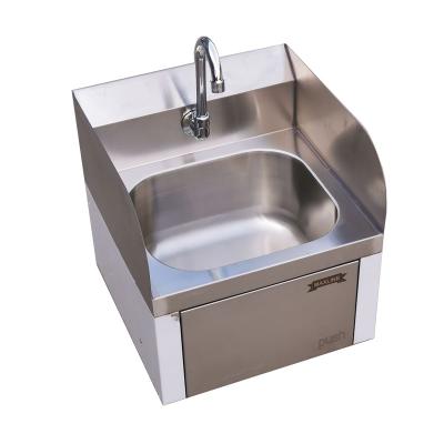 China With Faucet Stainless Steel Knee Operation Hospital Sink Custom Hand Sink for sale