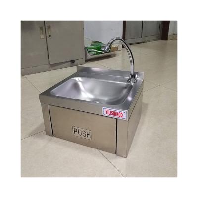 China With Faucet Factory Supply Knee Operated Handmade Hospital Wash Basin for sale