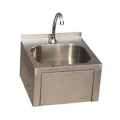 China With Hand Lavatory Stainless Steel Commercial Medical Sink Faucet Knee Operated for sale