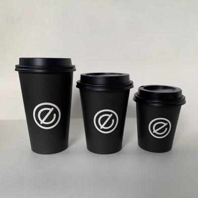 China Recycled Hot Paper cup20oz, Chinese Logo Printing Materials Chinese Logo Printing Materials OEM Customer Espresso Cappuccino Latte Coffee 22oz Hot Paper Cup for sale