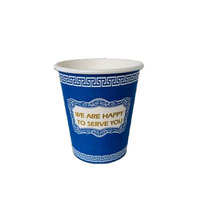 China New Type 10oz Single Wall Disposable Paper Cup Coffee Milk Tea Hot Drink Drinking Hot Paper Cup for sale