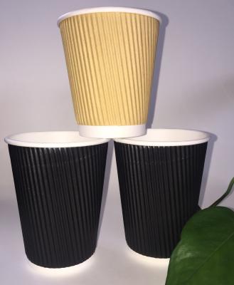 China 100% FULL NEW EDIBLE GRADE disposable SUN PAPER double wall hot paper cup paper coffee cup custom printed coffee disposable paper cup for sale