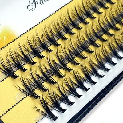 China Mink Hair Professional Eyelashes Makeup Natural Thick Strands Extension Long Beautiful Natural 30D Different Eyelashes for sale