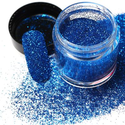 China Nail Glitter Powder 10ml Nail Glitter Professional Shiny Nail Art Flash Colorful Powders DIY Nail Decorations for sale