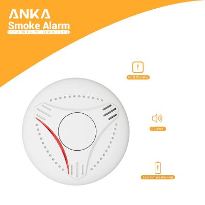 China Waterproof / Waterproof OEM Independent Photoelectric Smoke Detection Smoke Detector CE en14604 and as3786 certified 10 year lithium battery life for sale