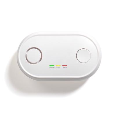 China Scotland remote control wireless linked carbon monoxide detector which can be linked smoke or heat detector alarm and remote control for sale