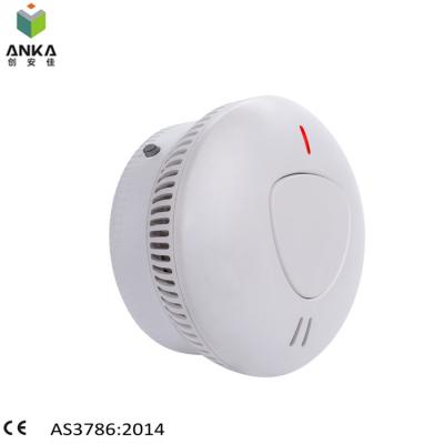 China Australian AS3786 Compliant Interconnect WiFi Photoelectric Smoke Detector SAA Certified Alarm Lithium Battery for sale