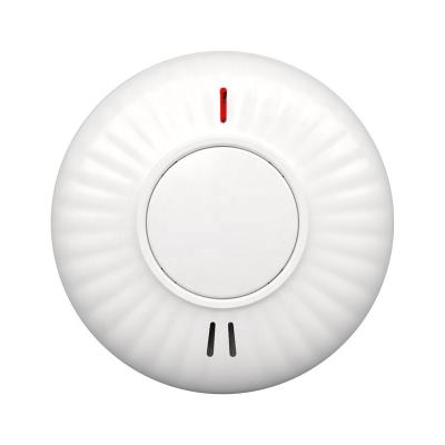 China Waterproof/Waterproof Smart Home Security System Smoke Detector Lithium Battery Life, LED Red Light Voice Alarm, with Mute and 