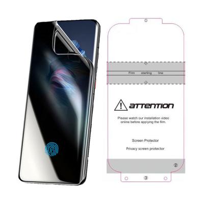 China Mobile Phone Anti-peep Privacy Cell Phone 3d Screen Protector Strong Tempered Glass For Huawei Mate40 Mate40 pro/+ for sale