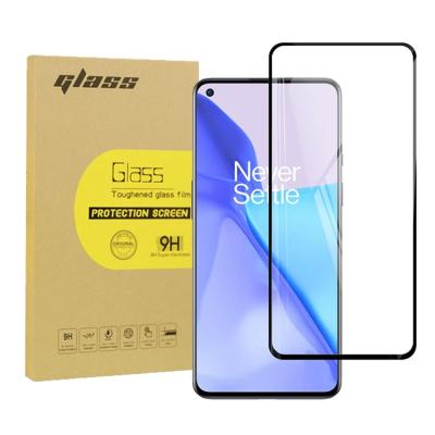 China hot sale 1+9 8t 9r 9rt 8t 2.5d Anti-scratch curved outer full glue tempered glass screen protector for Oneplus for sale