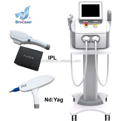 China Acne Treatment Brolaser 12 in 1 IPL YAG Laser Hair Removal Device for sale