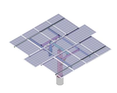 China On-Grid Solar Tracking System Easy Maintenance Superdyma/Galvanized Steel Material for sale