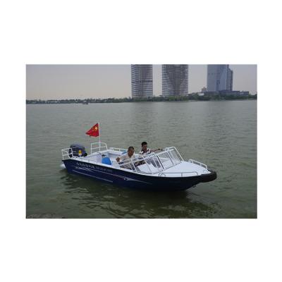 China Sport Aluminum Yacht Wholesale Passenger Boats Hot Selling Cheap Open Speed ​​Fishing Boat for sale