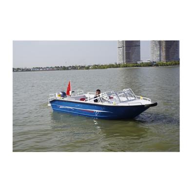 China Aluminum cabin and open center console fishing boat speed motorboat sport yacht for sale with factory price for sale