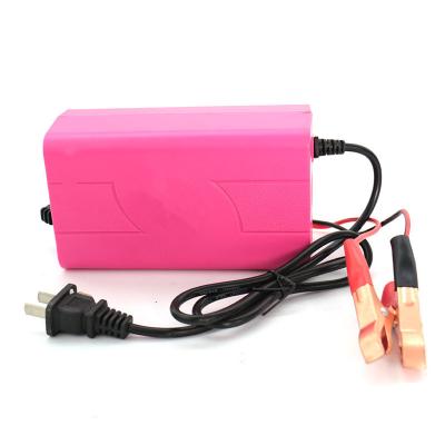 China Factory Electric Competitive Price Motorcycle Car Electric Vehicle Motorcycle 20AH~80Ah Lead Acid Battery Charger for sale