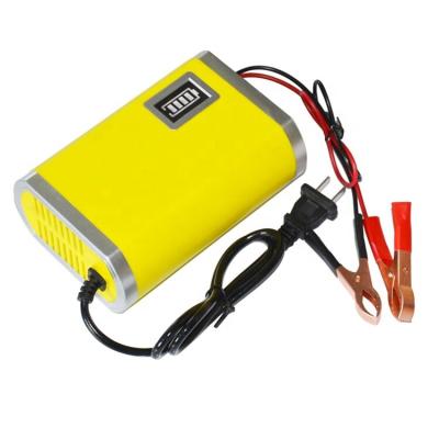 China Smart AGM Battery Charger LCD Display SUV ATV 12V/24V Electric Motorcycle Charger Car Truck Motorcycle Boat Pulse Repair Charger for sale