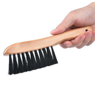 China Billiard Cleaning Accessories Wedge Pool Cue Towel Table Felt Cleaner Brush Kit for sale