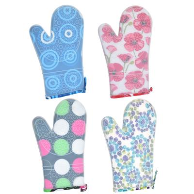 China Silicone Household Dish Golove Hot Sale Kitchen Silicone Non-stick Oven Mitt Glove Kitchen Cooking Gloves Heat Resistant for sale